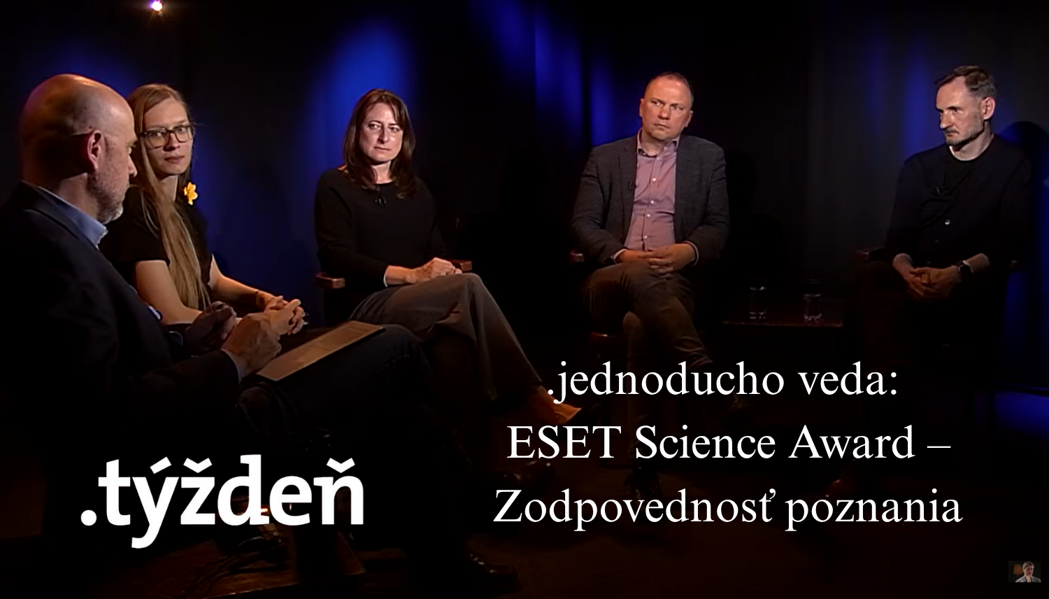Zodpovednosť poznania: Martin Kahanec v diskusii na podujatí ESET Science Award a Klubu pod lampou