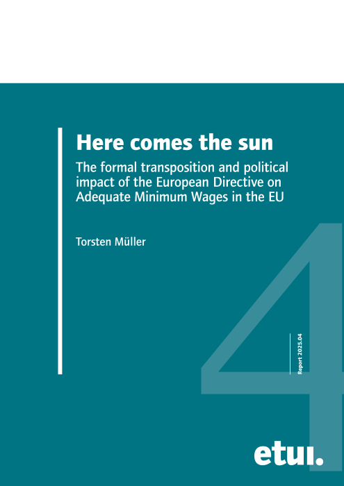 New publication: Transposition and political impact of the European Minimum Wage Directive. Czechia and Slovakia as “frontrunners”