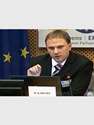 Martin Kahanec delivered a speech about migration policy at the European Parliament